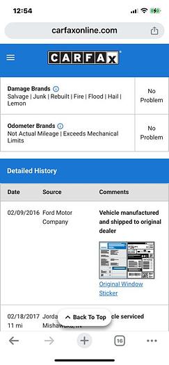Used 2016 FORD