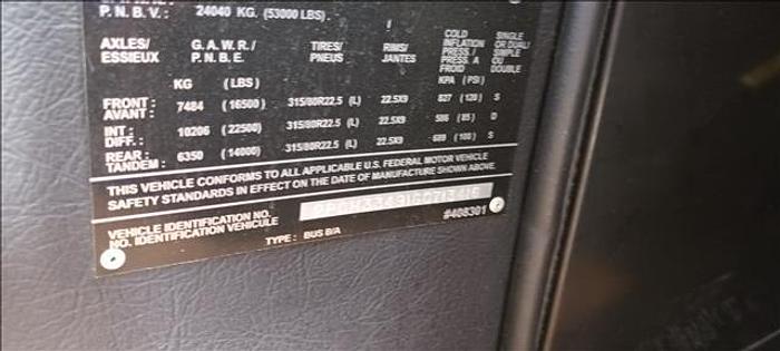 Used 2016 PREVOST H3-45