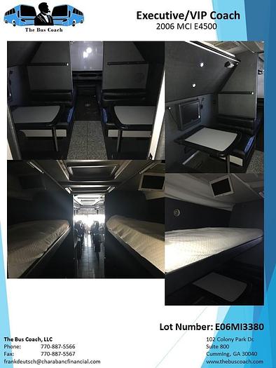 Used 2006 MCI E4500 Conv