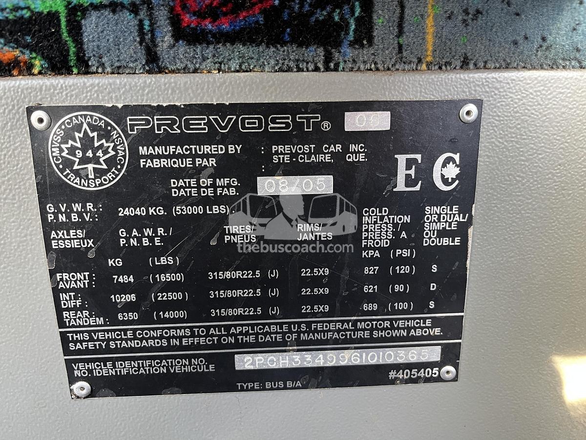 Used 2006 PREVOST H3-45