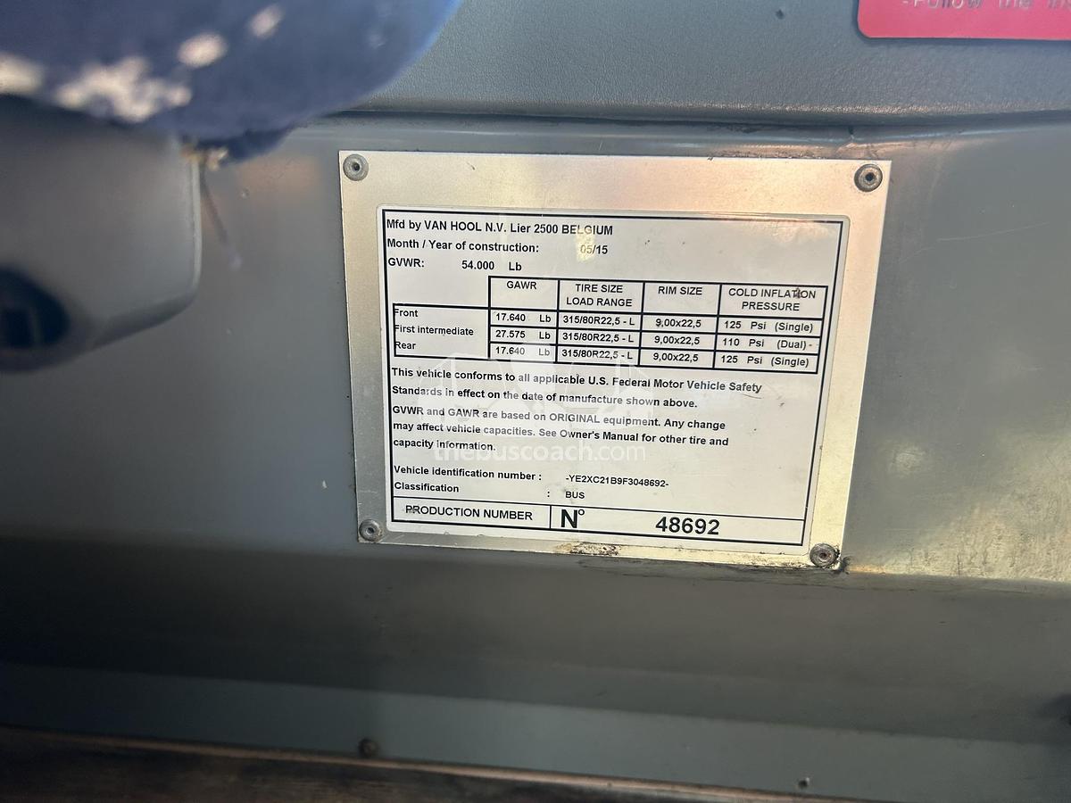 Used 2016 VAN HOOL CX45