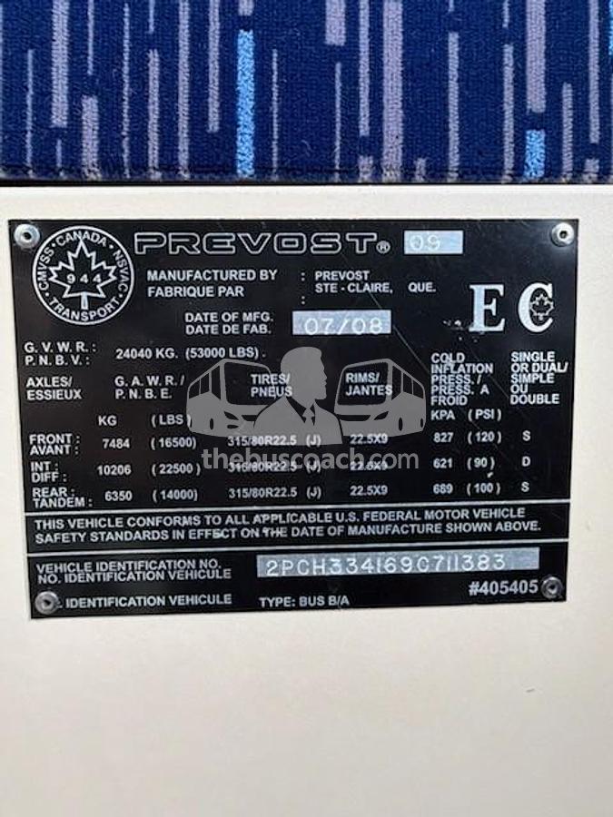Used 2009 PREVOST H3-41