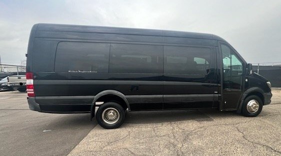 Used 2014 Mercedes Benz 3500 Ext High Roof Van