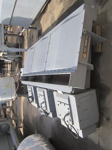 Used Separator, Magnetic, 36" X 120", S/st, Eriez, Drum #S737554