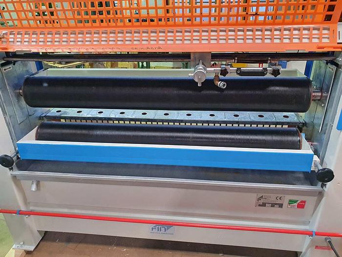 Used 2005 FIN s.r.l. Italy Glue spreader with 2 rollers Mod. SC2R-1500