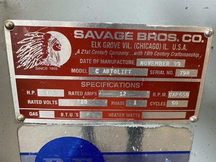 Used 1999 Savage LifTILTruk® ‘C’ Kettle & Bowl Lift