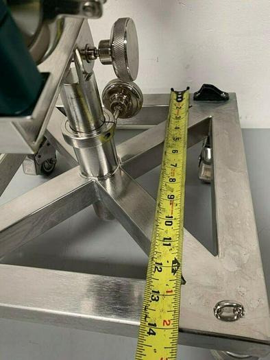 Used Bosio Stainless Steel 2850 Powder Passage System w/Rechner KAS-80-30-A-Y5 Sensor