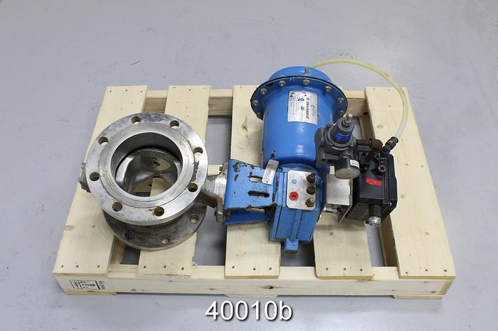 Used Neles Jamesbury 6" V-Ball Valve #40010