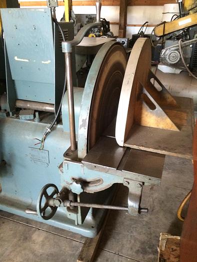 Used Wysong & Miles 36" Double Disk Sander #1587