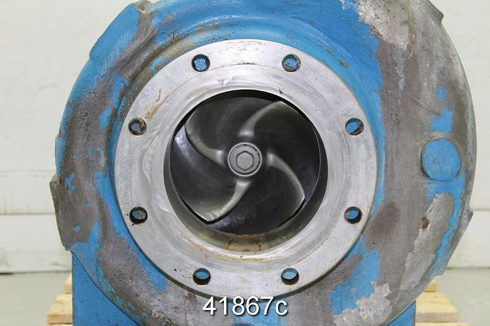 Used Goulds 3175 6x8x14 Pump, Stainless Steel Casing #41867