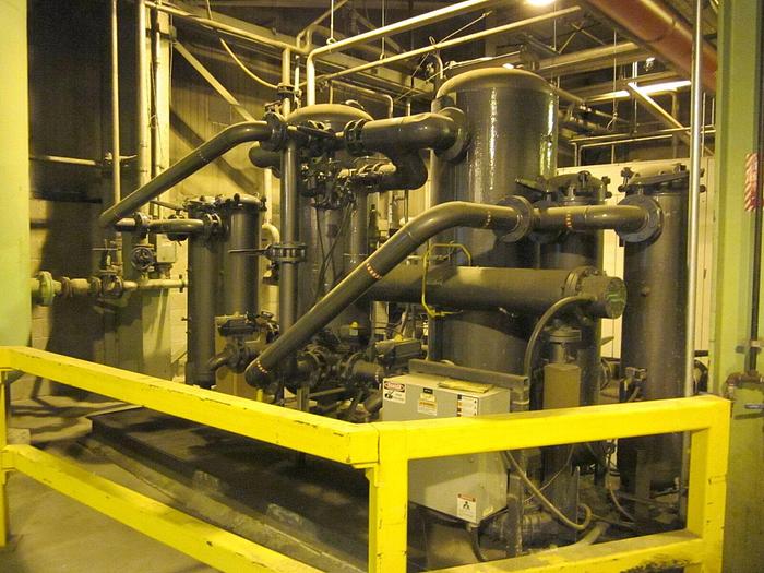 Refurbished Airtek regenerative desiccant compressed Air dryer heated blower purge 2200 CFM