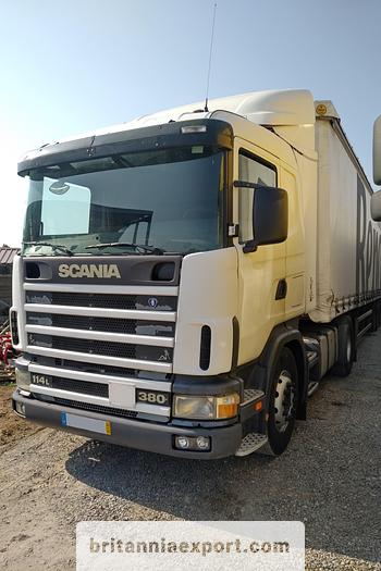 Used 2002 SCANIA R 114 L 380 manual retarder tractor unit
