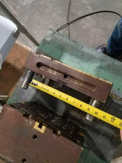 Used 10" x 12" DME Plastic Injection Mold Frame with interchangeable cavities