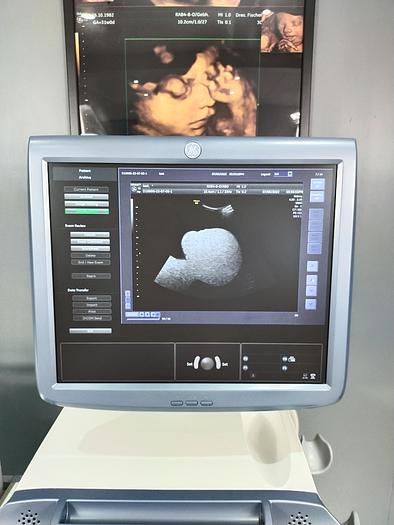 Gebraucht GE Voluson E8 Expert Ultraschallgerät mit RAB4-8-D Sonde und DVD Brenner SW: BT13