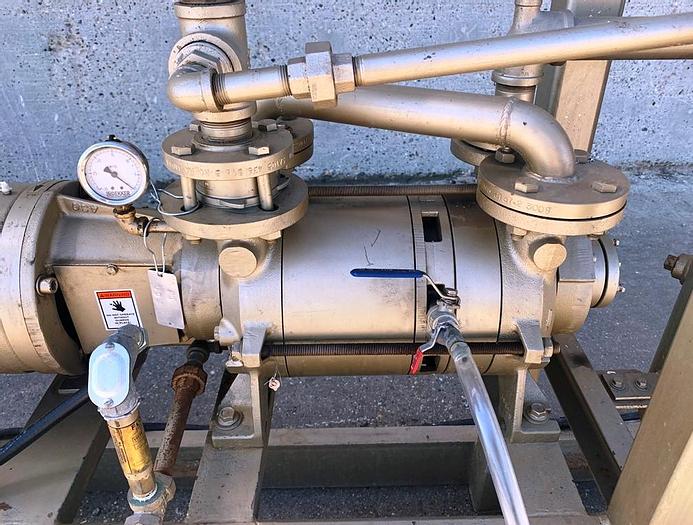 Used Pump, Vacuum, 10 HP, Wintek, Ndl B200, Dekker, Booster #C743960