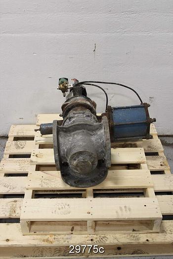 Used Dezurik PTW 6" Control 3-Way Plug Valve #29775