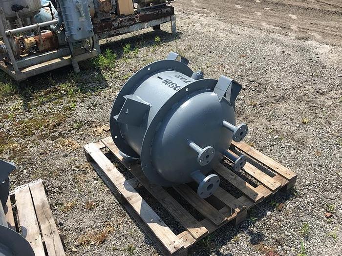 Used Unused J.F.D. Tube and Coil Products 30 gallon carbon steel tank