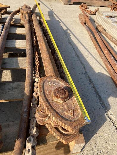Used 62" Chain Pipe Wrench Vise Tong