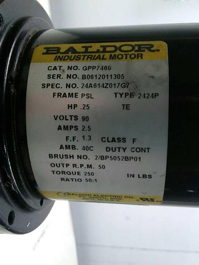 Used BALDOR GPP7460