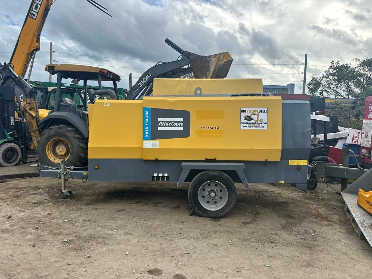 Used 2022 ATLAS COPCP XAS750JD8 AIR COMPRESSOR