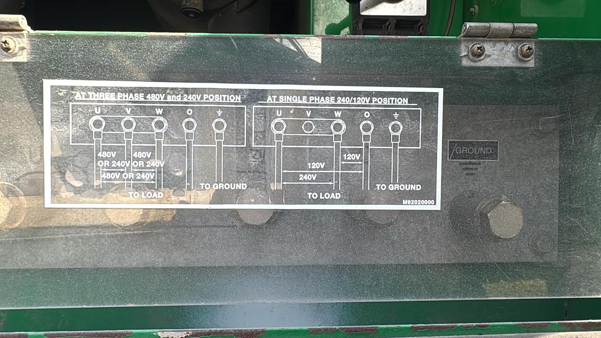Used 2015 MULTIQUIP WHISPERWATT DCA70SSJU4I