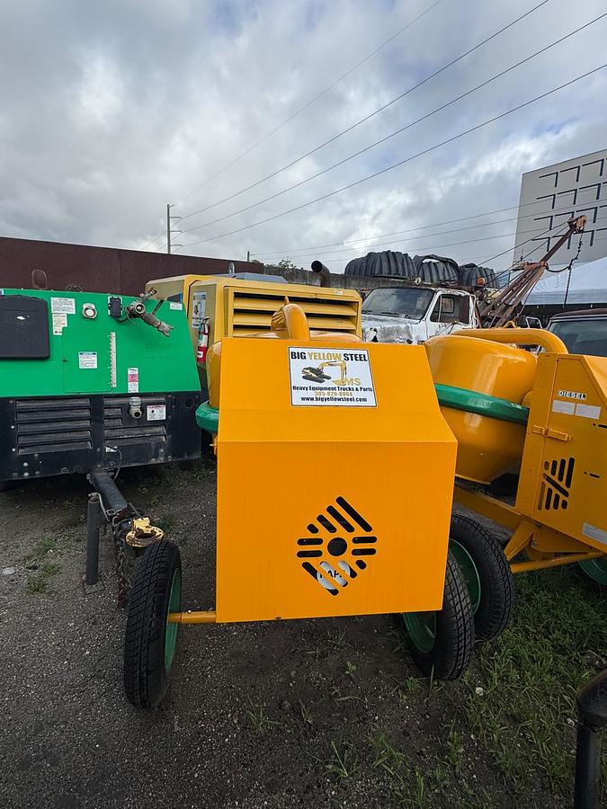 STEEL DIESEL 10HP CONCRETE MIXER