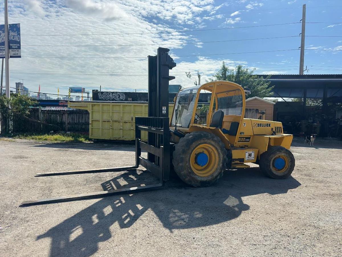 Used 2017 SELLICK S120 ROUGH TERRAIN FORKLIFT 