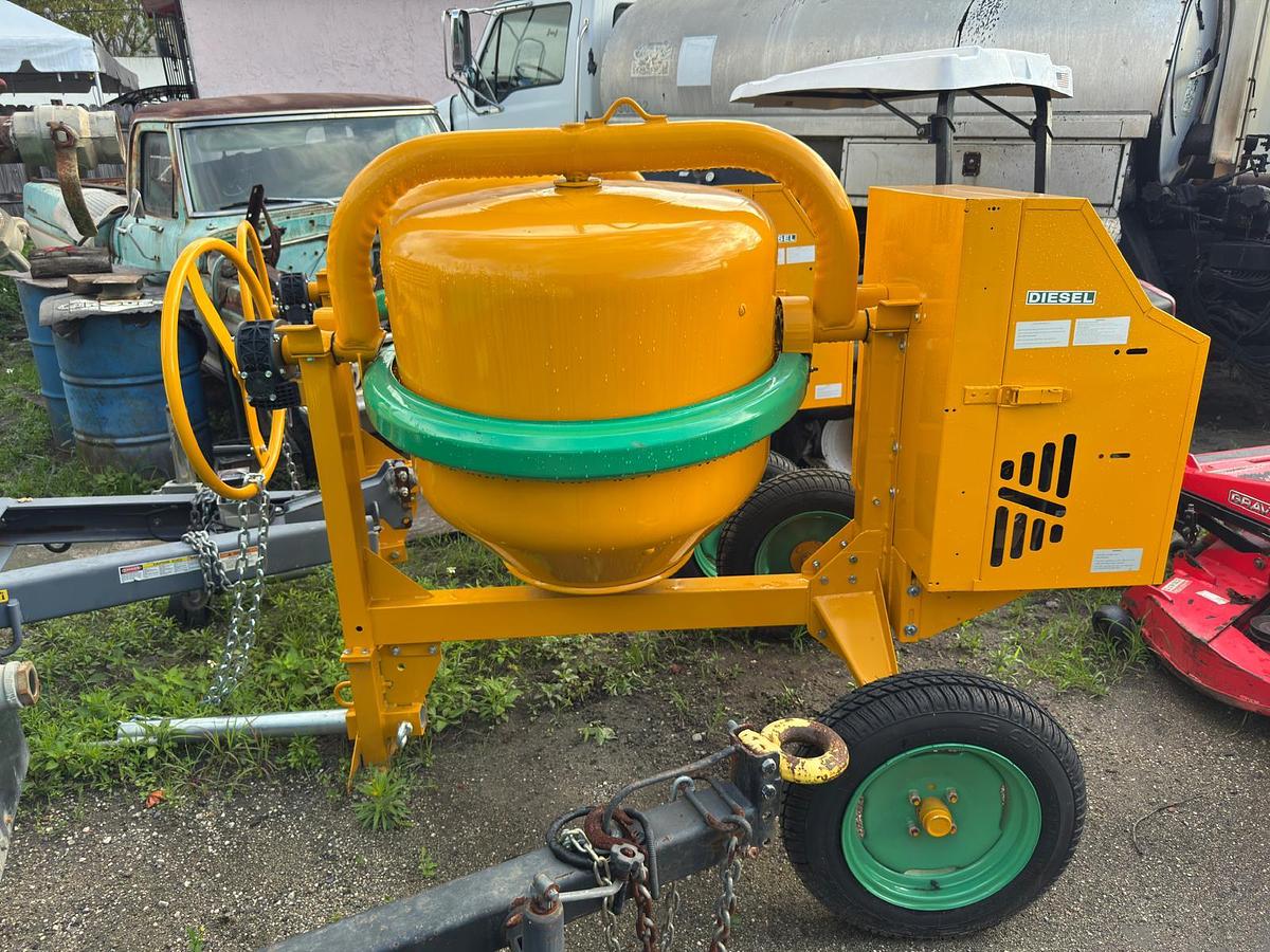 STEEL DIESEL 10HP CONCRETE MIXER