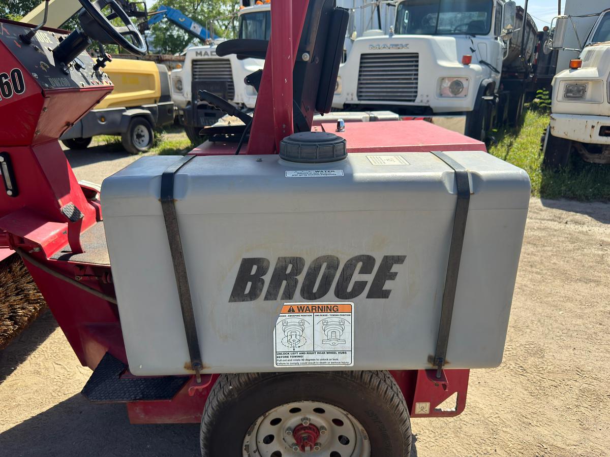 Used 2020 Broce bw260 broom sweeper