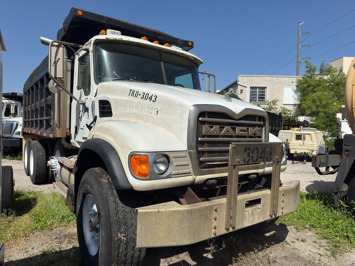 Used 2004 MACK CV713 GRANITE DUMP TRUCKS