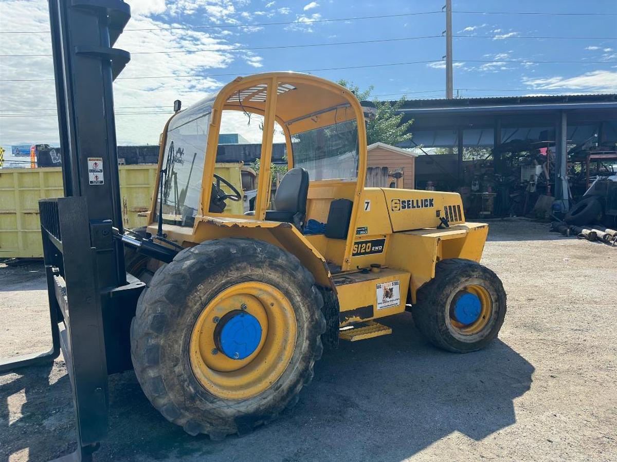 Used 2017 SELLICK S120 ROUGH TERRAIN FORKLIFT 