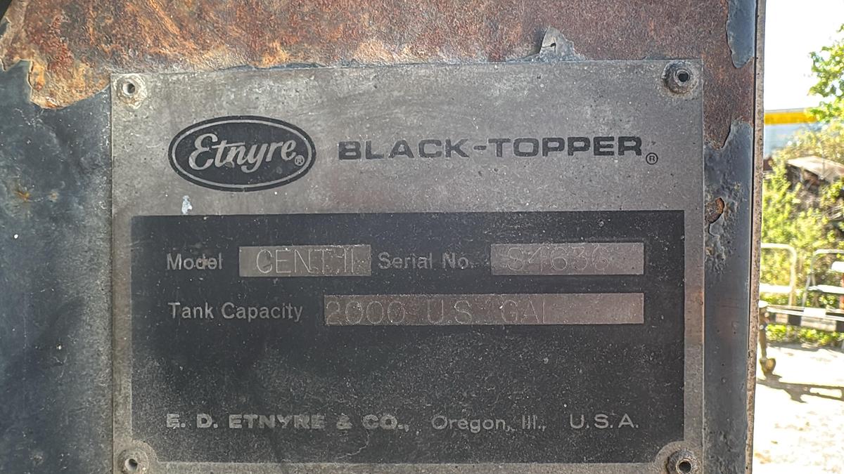 Used 2007 ETNYRE BLACK TOPPER ASPHALT TRUCK STERLING DIESEL
