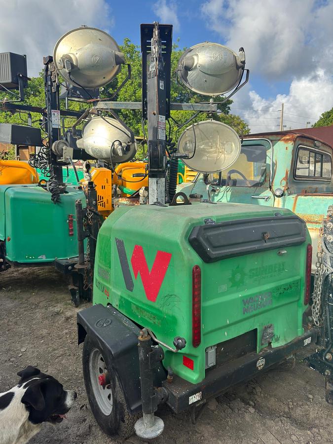 Used 2017 WACKER NEUSON LTV6 TOWABLE LIGHTING TOWER