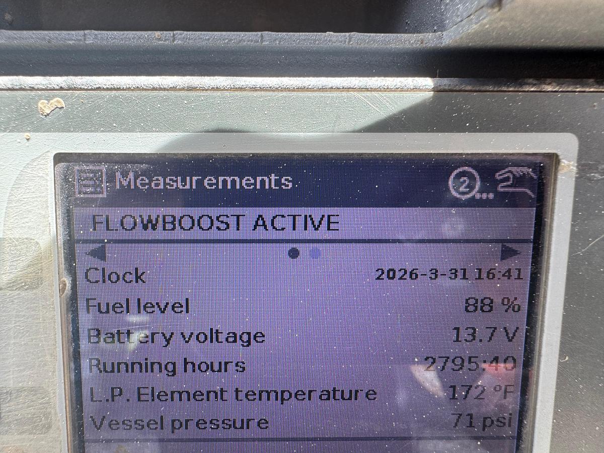 Used 2017 ATLAS COPCO XATS400 AIR COMPREESOR HIGH PRESSURE