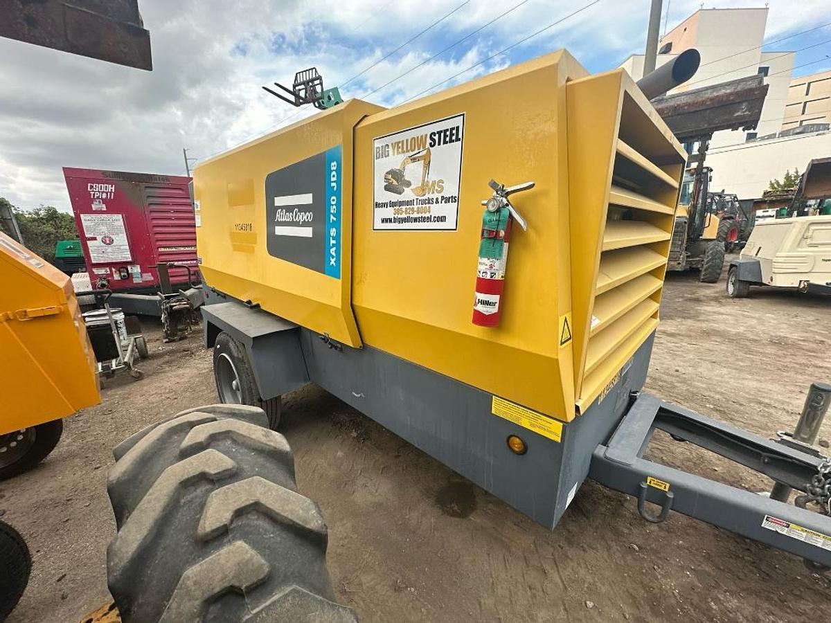 Used 2022 ATLAS COPCP XATS750JD8 AIR COMPRESSOR