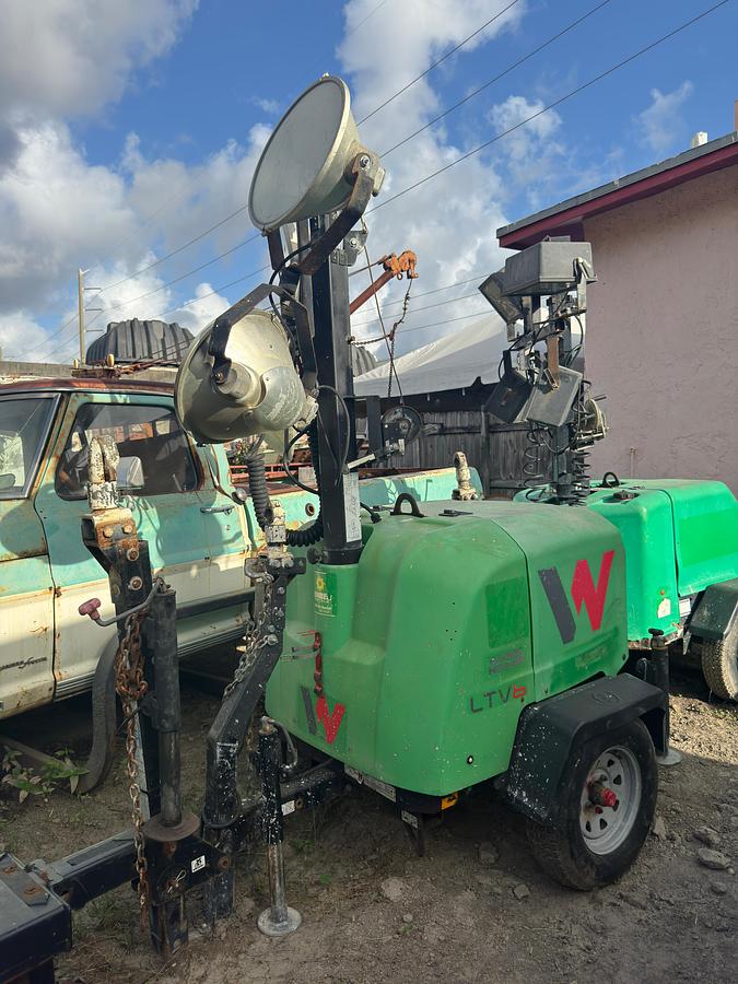 Used 2017 WACKER NEUSON LTV6 TOWABLE LIGHTING TOWER