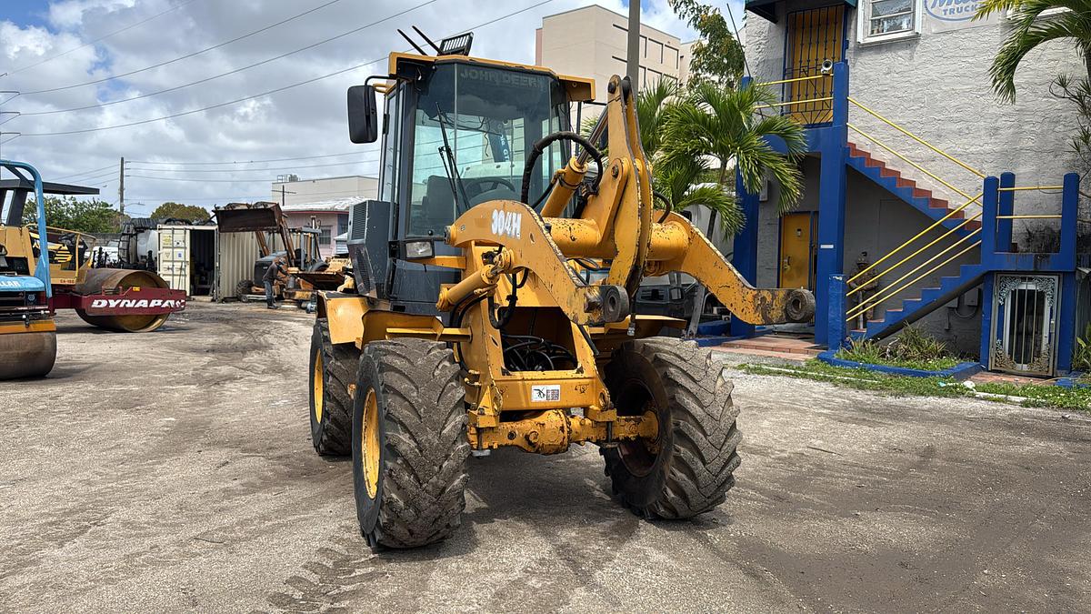 Used 2004 JOHM DEERE 304H WHEEL LOADER 