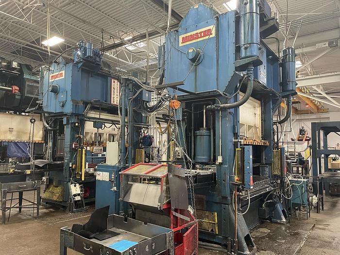 Used 300 ton Minster 84"x48" SSDC Stamping Press