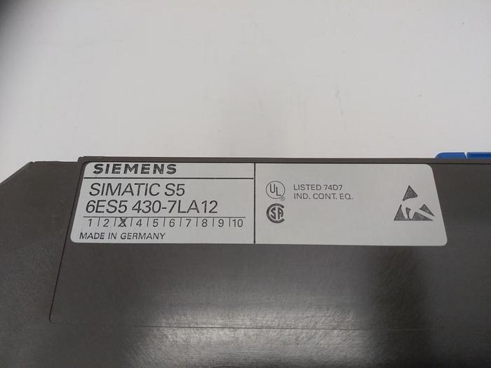 Simatic S5, module d'entrée numérique flottant 6ES5 430-7LA12, Siemens, comme neuf