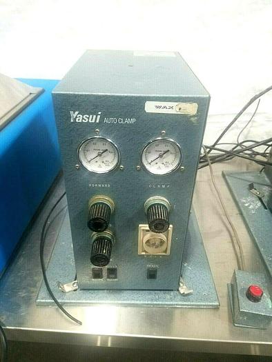 Used Yasui AC-2AU Auto Clamp Wax Injectors Lost Wax Mold Clamp Injection Casting