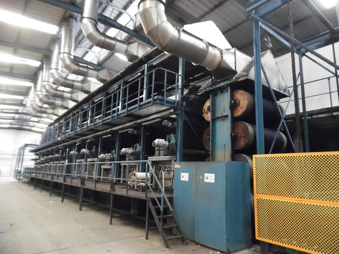 Used BENNINGER Indigo slasher dyeing line