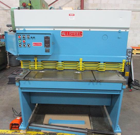 Used 10 GA. X 4', ALLSTEEL, 10GA-4 MAXI, HYDRAULIC SHEAR