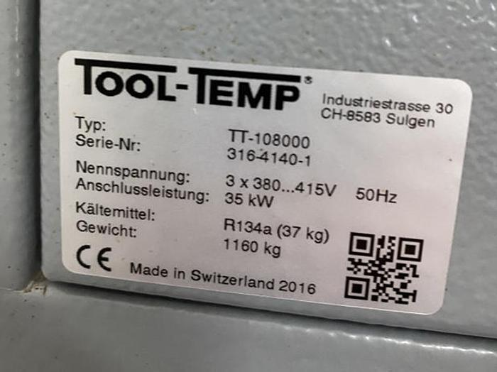 Used 2016 Tool Temp TT 108000