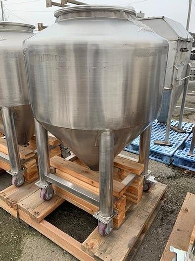 Used Stainless Steel Tote Tank
