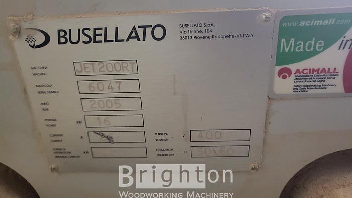 Used 2005 Busellato Jet 200RT #BM2344