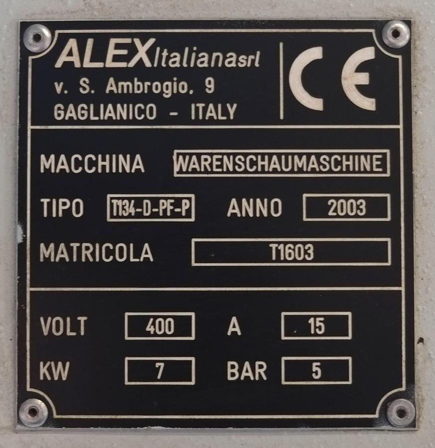 Gebruikt 2003 ALEX T134-D-PF-P