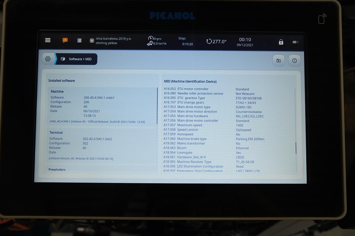 Gebruikt 2019 PICANOL Omniplus-I-4-P-340