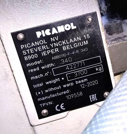 Gebruikt PICANOL OmniPlus-i-F-4-R-340