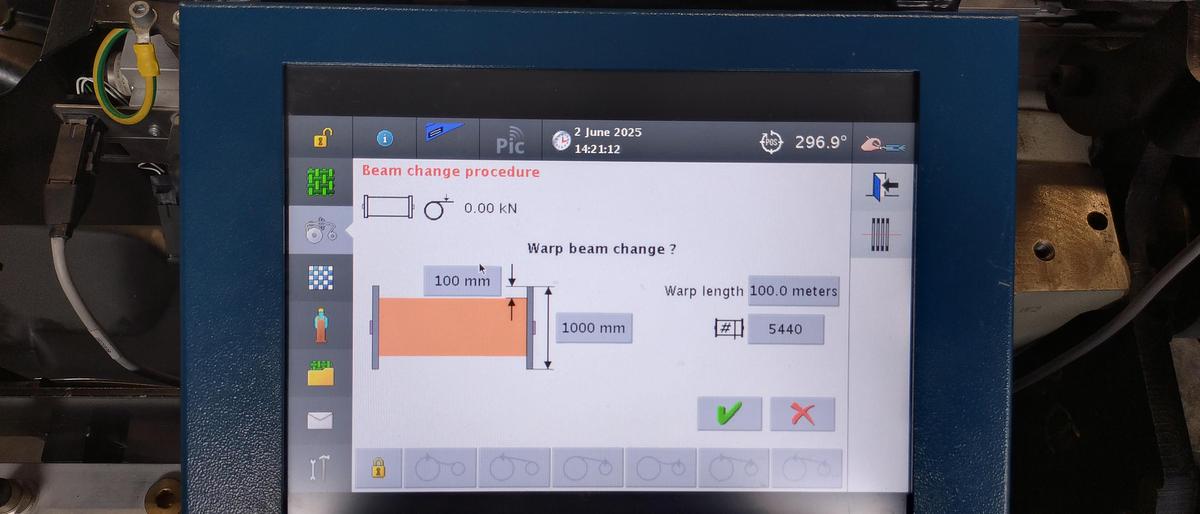 Gebruikt 2016 PICANOL OmniPlusSummum-2-P-280