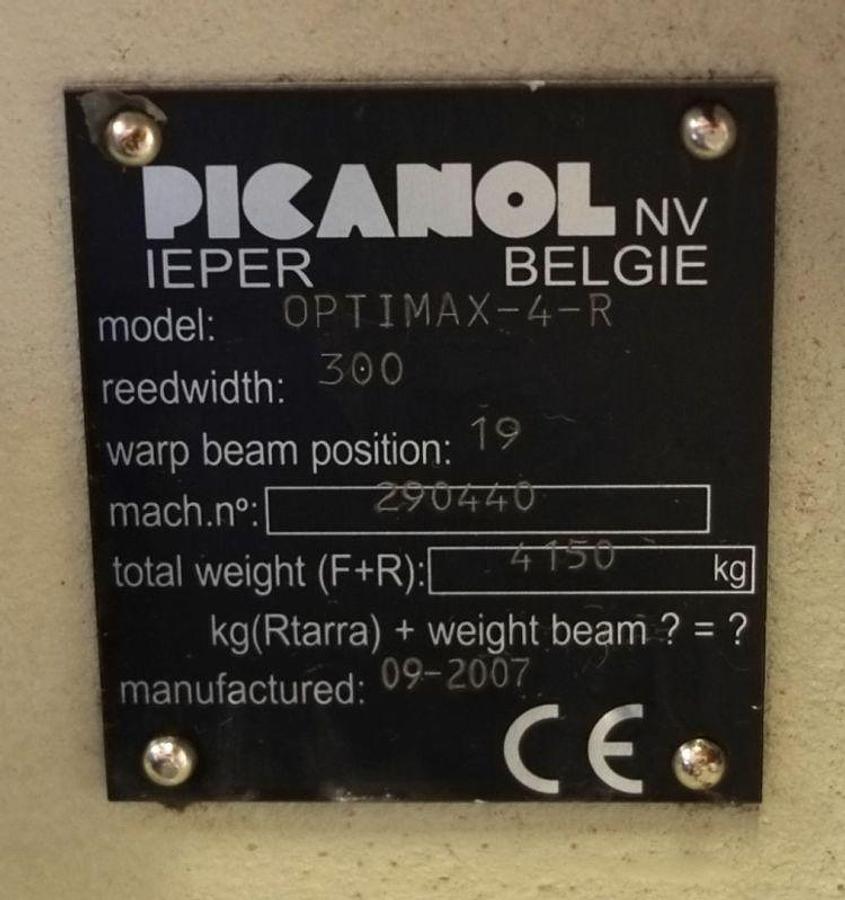 D'occasion 2007 PICANOL OptiMax-4-R-300